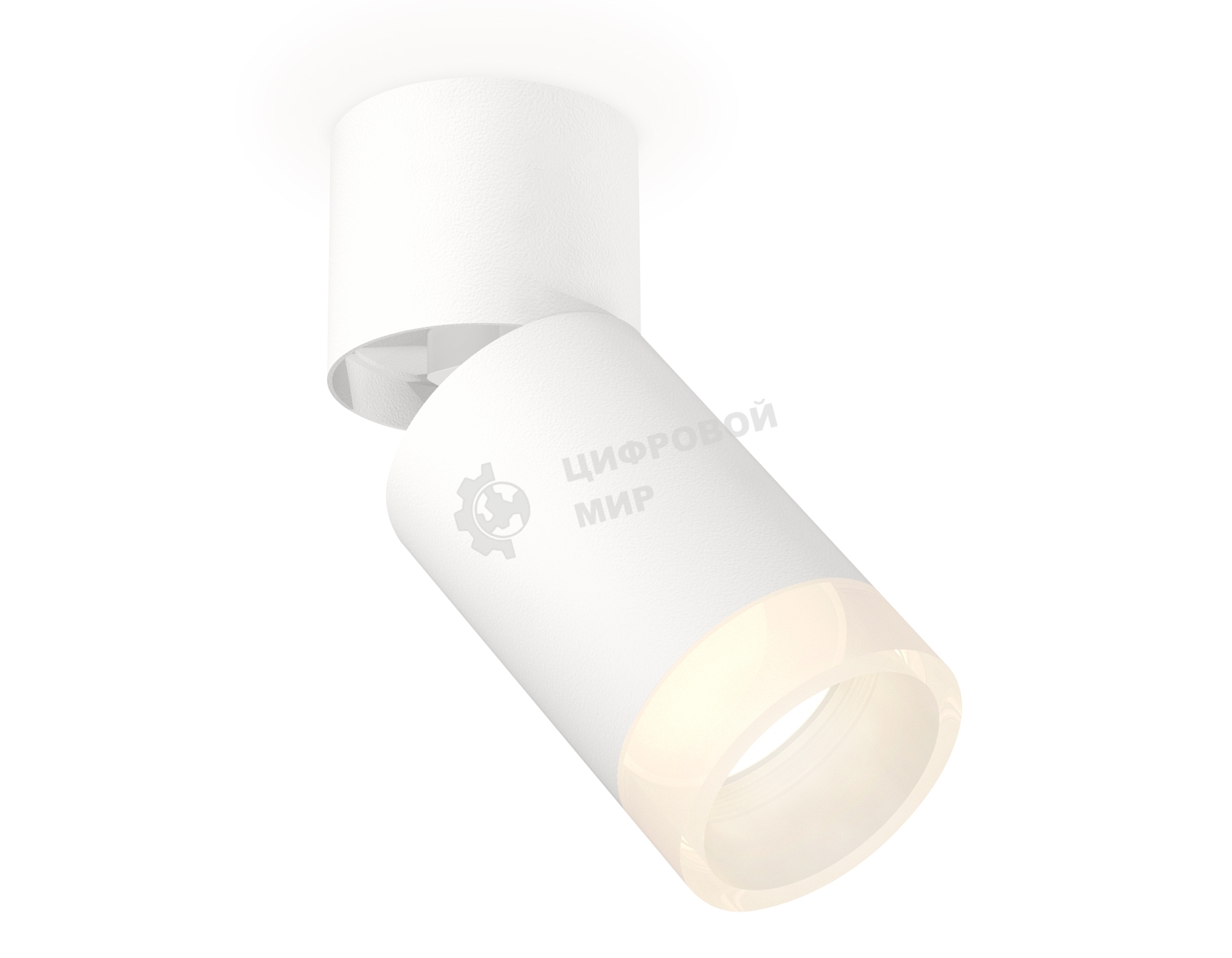 Комплект накладного поворотного светильника Ambrella light XM6312082 SWH/WH/FR белый песок/белый/белый матовый MR16 GU5.3 (A2220, C6312, N6248)