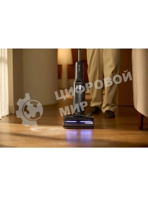 Пылесос вертикальный Roborock F25 Ultra черный, питание от аккумулятора, 430 Вт, уборка сухая/влажная, пылесборник 0.72 л