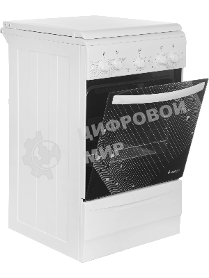 Плита газовая Gefest ПГ 5100-02 0309 белый, конфорок 4 шт, духовка 52 л, 50 см x 85 см x 58.5 см