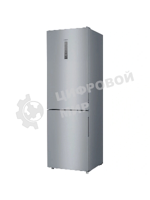 Холодильник Haier CEF535ASD серебристый двухкамерный, 241/105л, морозилка снизу, No Frost