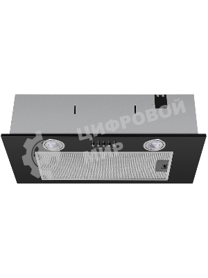 Вытяжка встраиваемая HOMSair Camelia Power 60 черный, 60 см, 850 куб. м/ч, 52 дБ