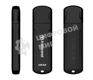 Флешка USB Transcend JetFlash 750 (TS32GJF750K), 32Gb, USB 3.0, R/W 130/30, черный