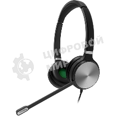 Гарнитура проводная YEALINK YHS36 Dual Дуо, Проводная, HD звук, QD, RJ9, шт