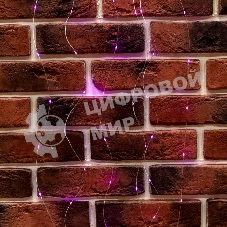 Гирлянда Neon-night Светодиодный дождь из росы 3х3 м, розовый, USB + пульт управления