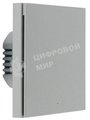 Выключатель умный Aqara H1 EU 1-нокл. с нейтралью серый (WS-EUK03GR)