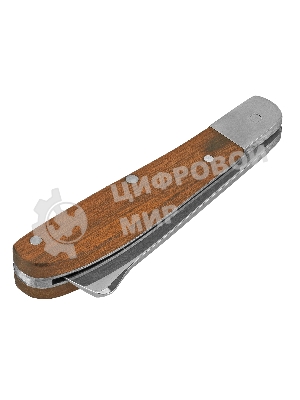 Нож Palisad садовый 173 мм складной копулировочный дерев. ручка