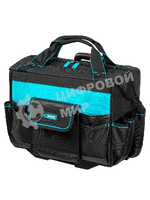 Сумка для инструмента Gross 460х240х340мм, выдвижная рукоятка, колеса