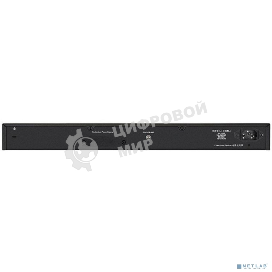 Коммутатор управляемый стекируемый D-Link DGS-3130-30PS/B1A PROJ 3 уровня с 24 портами 10/100/1000Base-T, 2 портами 10Gbase-T и 4 портами 10Gbase-X SFP+ (24 порта с поддержкой PoE (30 Вт)