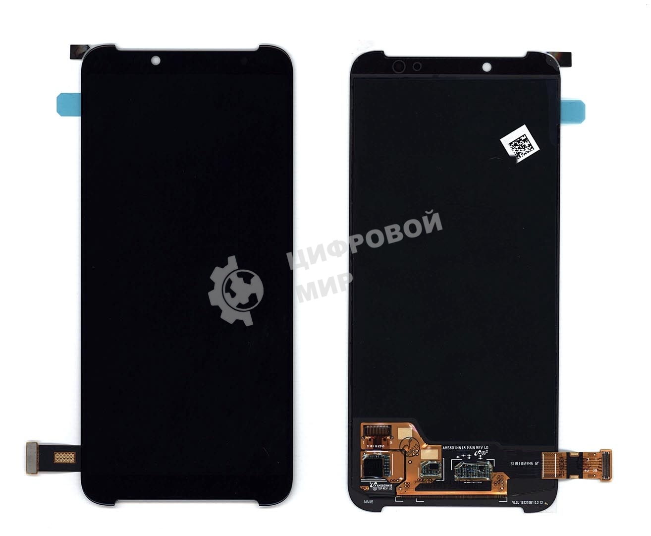 Дисплей для Xiaomi Black Shark 2 TFT черный