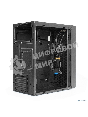 Компьютерный корпус Minitower ExeGate BAA-113U (mATX, без БП, 2хUSB+1хUSB 3.0, аудио, черный)