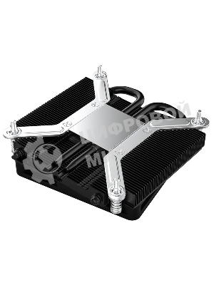 Кулер для процессора ID-COOLING IS-23i черный LGA1851/1700/1200/115X низкопрофильный высота 23мм (48шт/кор, TDP 45W, PWM, 2 тепл.трубки, медная база, FAN 80мм) BOX