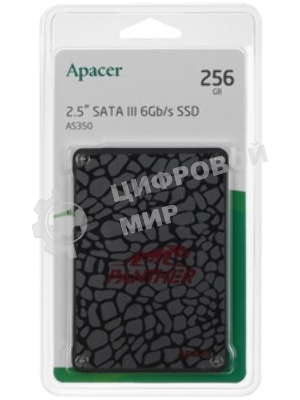 Накопитель SSD Apacer AS350 PANTHER, 256Gb, 2.5