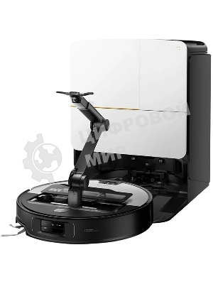 Робот-пылесос Roborock Saros Z70 серебристый/черный, 6400 мAч Li-Ion, уборка влажная/сухая, пылесборник контейнер 0.18 л