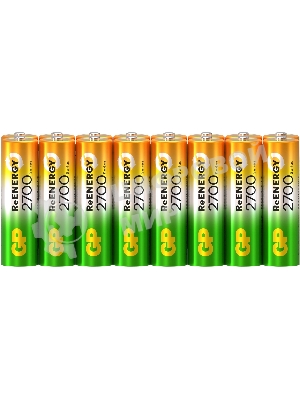Аккумулятор GP 270AAHCRGY AA NiMH 2700mAh (16шт) спайка