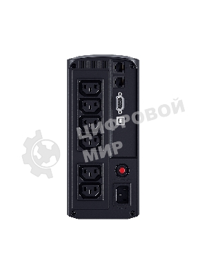 Источник бесперебойного питания UPS CyberPower VP700EILCD Line-Interactive 700VA/390W USB/RS-232/RJ11/45 (6 IEC С13)