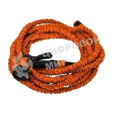 Набор поливочный, растягивающийся шланг 45 м, пистолет 7 режимов, соединитель Четыре Сезона