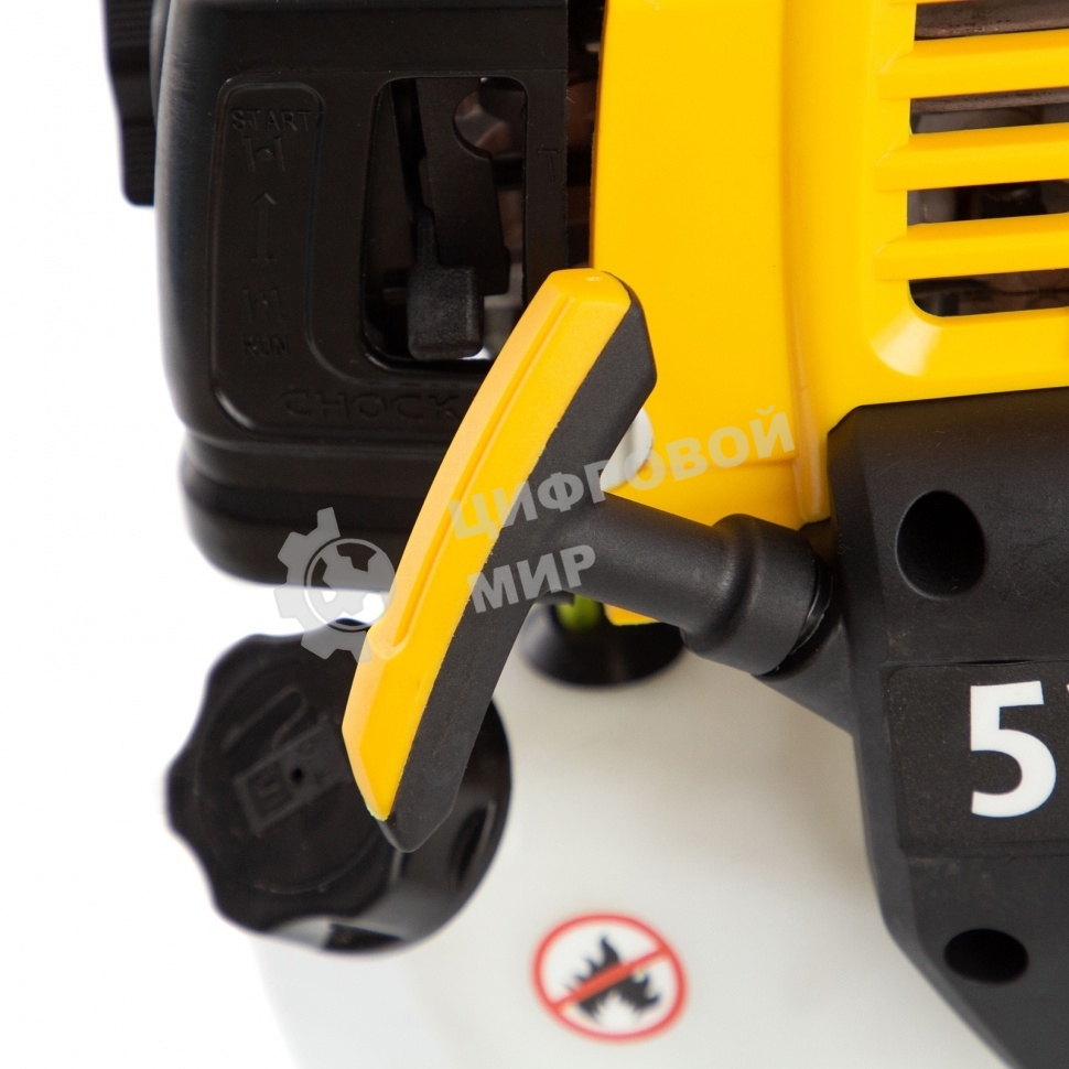 Триммер Denzel DT 52S бензиновый 52см3 3 лс. разъемная штанга состоит из 2 частей