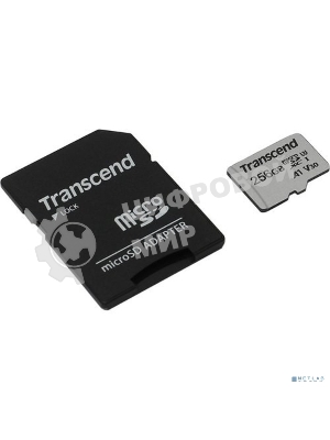 Флеш карта microSD 256Gb Transcend microSDXC Class 10 UHS-I U3, V30, A1, (SD адаптер), TLC
