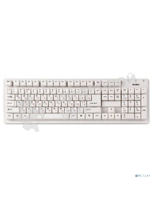 Клавиатура проводная SVEN Standard 301 USB белая