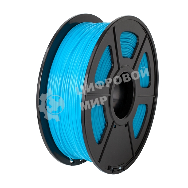 Филамент NVPrint PLA Noctilucent (Glow In the Dark) Blue для 3D печати диаметр 1.75мм длина 330 метров масса 1 кг