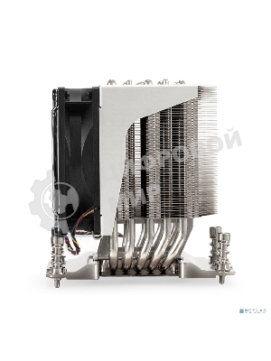 Кулер для процессора ExeGate ESNK-P0064AP4.PWM.4U.SP3.Cu серебристый, 92 мм, алюминий/медь, 3800 об/мин, 44 дБ, 4 pin, 280 Вт, 125.4 мм