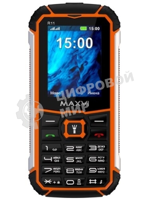 Мобильный телефон Maxvi R10 оранжевый