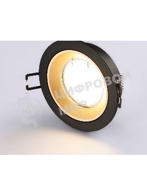 Светильник встраиваемый A8923 BK/GD черный/золото MR16 GU5.3 D92*24