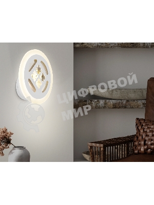 Светильник Ambrella light FA2955 WH белый 4200K/3000K/6400K 20W 200*200*70