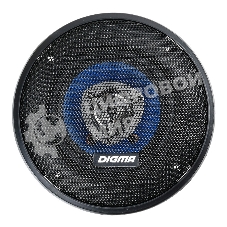 Колонки автомобильные Digma DCA-B402 160Вт 90дБ 4Ом 10см (4дюйм) (ком.:2кол.) коаксиальные двухполосные