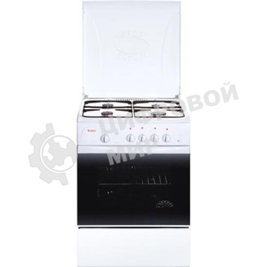 Плита газовая Gefest ПГ 1200 С7 К8 белый, конфорок 4 шт, духовка 63 л, 60 см x 85 см x 60 см