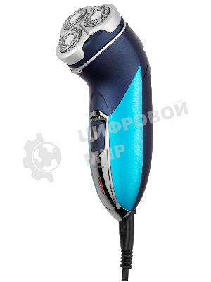 Электробритва роторная Starwind SSH 1525 реж.эл.:3 питан.:аккум. голубой/черный