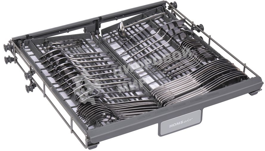 Встраиваемая посудомоечная машина HOMSair DW67M, черный, 59.8 см, 14 компл., 47 дБ, класс A++