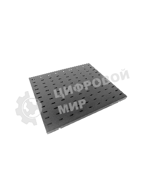 Полка перфорированная, глубина 580 мм, черный (СВ-58-9005)