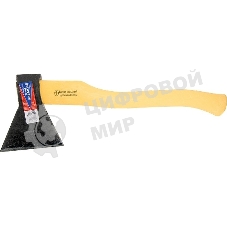 Россия Топор,1200 г,в сборе,кованый,деревянное топорище,500 мм, г.Вача21692