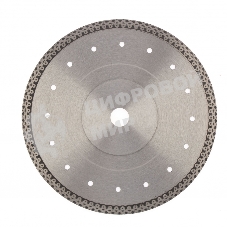 Диск алмазный ф230х22,2мм, тонкий, сплошной (Jaguar), мокрое резание Gross