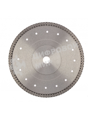 Диск алмазный ф230х22,2мм, тонкий, сплошной (Jaguar), мокрое резание Gross