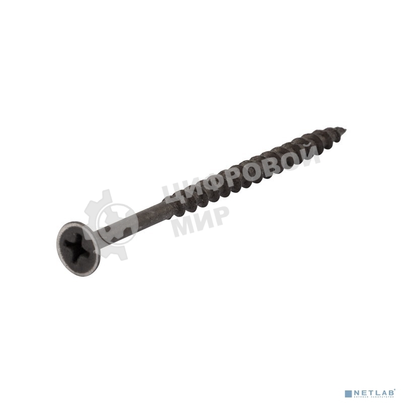 Саморез гипсокартон-дерево Kranz 4.2х70, короб (100 шт./уп.)