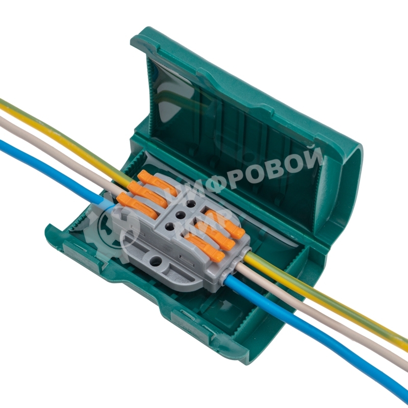 Коробка влагозащитная гелевая для клемм Rexant СМК 5-проводных