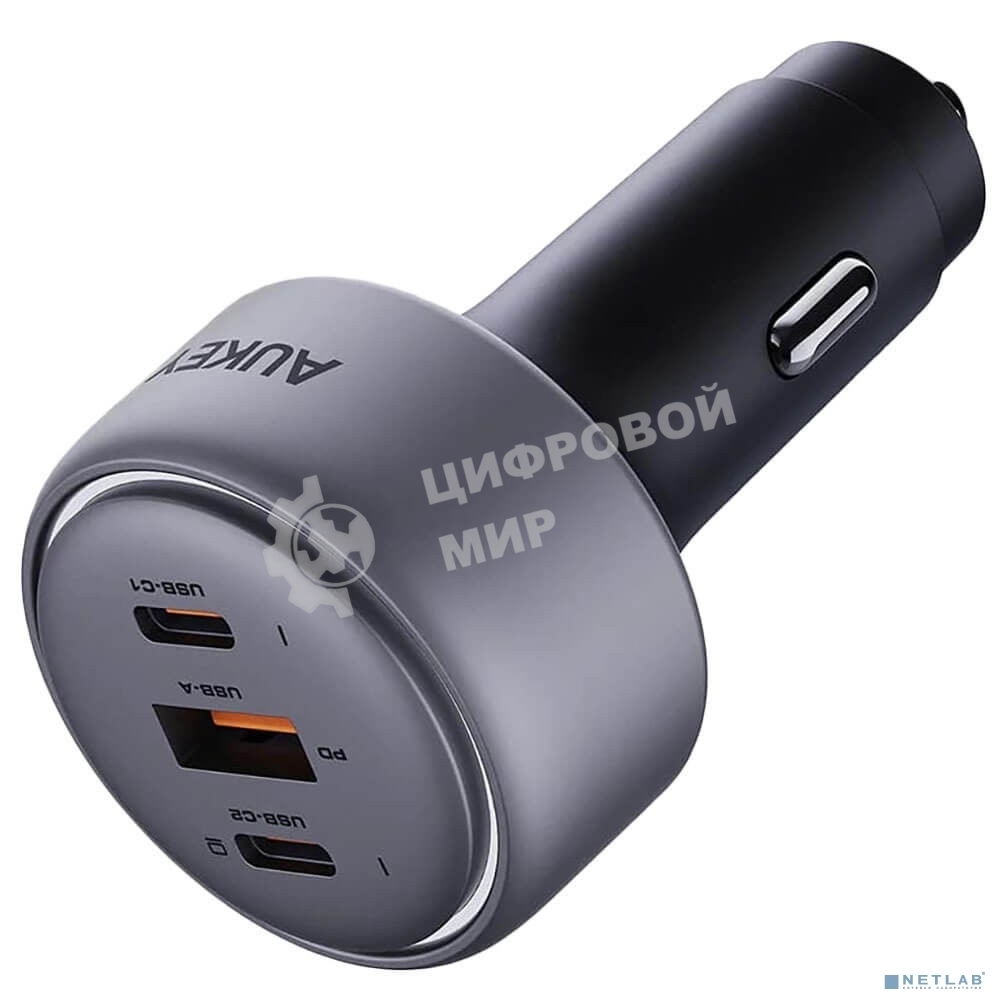 Автомобильное зарядное устройство Aukey Pathfinder 100W серый ACC-CC-P3