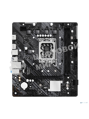 Материнская плата ASRock H610M-H2/M.2, LGA 1700, Intel H610, 2xDDR4, 4xSATA, 1xM.2, 1xPCIe 4.0 x16, 1xPCIe 3.0 x1, 2xHDMI, 1x1Gb LAN, 4xUSB-A 3.2 Gen 1, 2xUSB-A 2.0, 7.1, Micro ATX