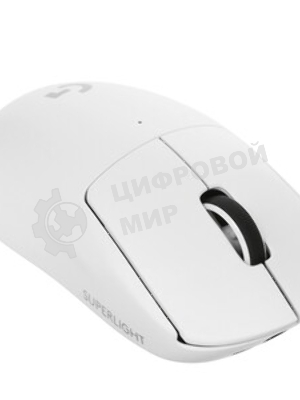 Мышь беспроводная Logitech G PRO X SUPERLIGHT черный, 25600 dpi, радиоканал, USB, кнопки - 5