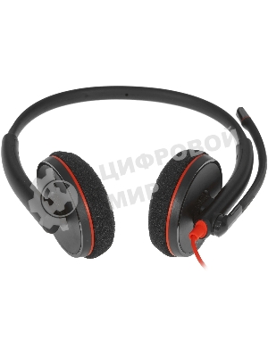 Гарнитура Plantronics Blackwire 3220 чёрный, проводная, USB