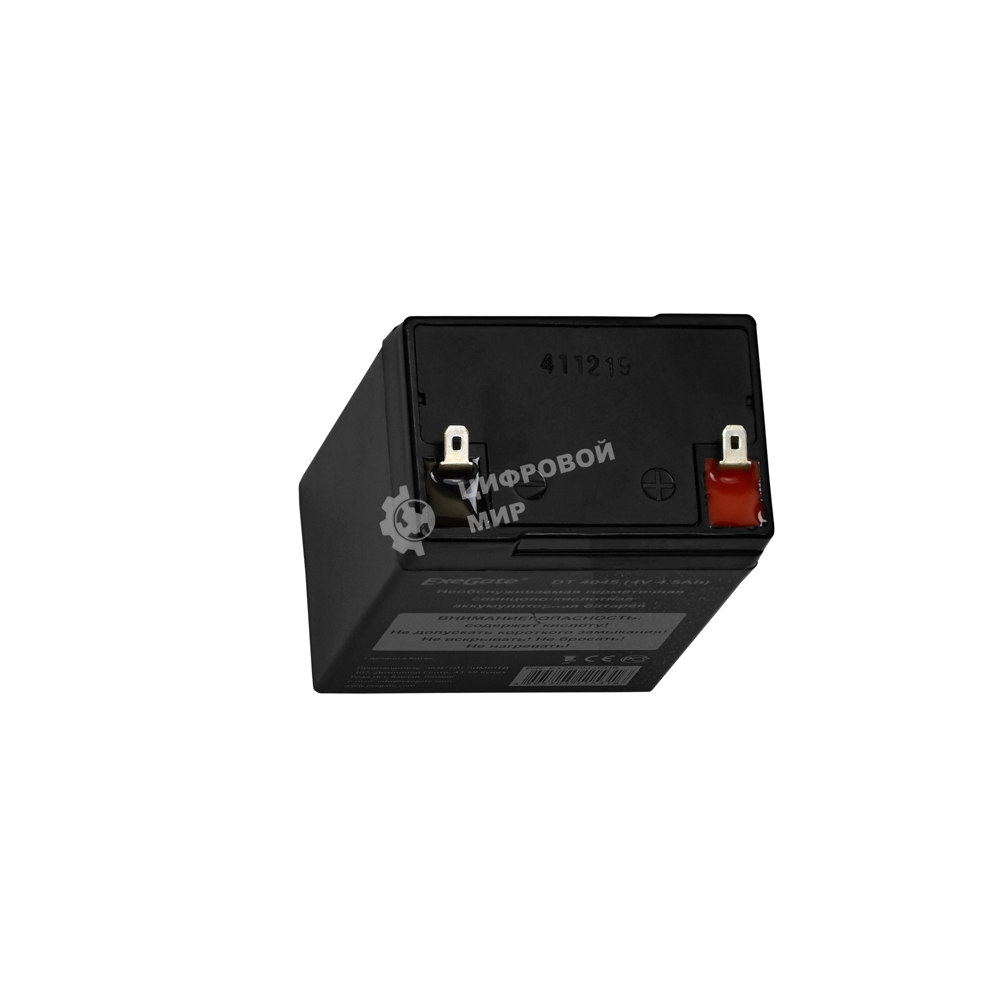 Батарея для ИБП ExeGate DT 4045 (4V 4.5Ah), клеммы F1