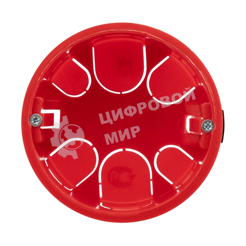 Коробка распаячная Rexant СУ для полых стен D 80х40 мм