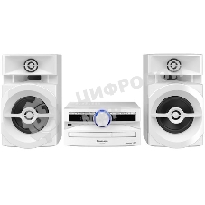 Минисистема Panasonic SC-UX100EE-W белый 300Вт/CD/CDRW/FM/USB/BT