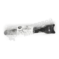 Хомуты-липучки на основе ленты Velcro VT-125x11BK 125 x 11 мм, черные (12 шт.)