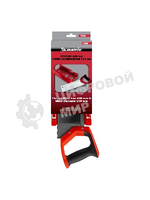 Стусло Matrix, 300x100 мм, пластиковое + обушковая пила, 350 мм, двухкомпонентная рукоятка