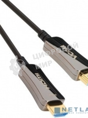 Активный оптический кабель HDMI 19M/M,ver. 2.0, 4K@60 Hz 40m VCOM