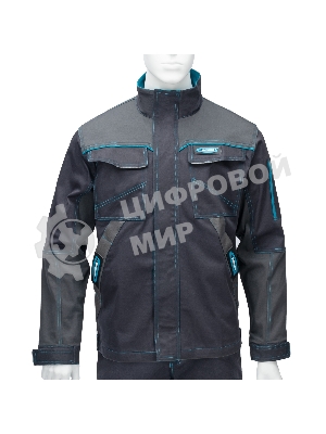 Куртка профессиональная рабочая, 97% хлопок 3% спандекс, L Gross