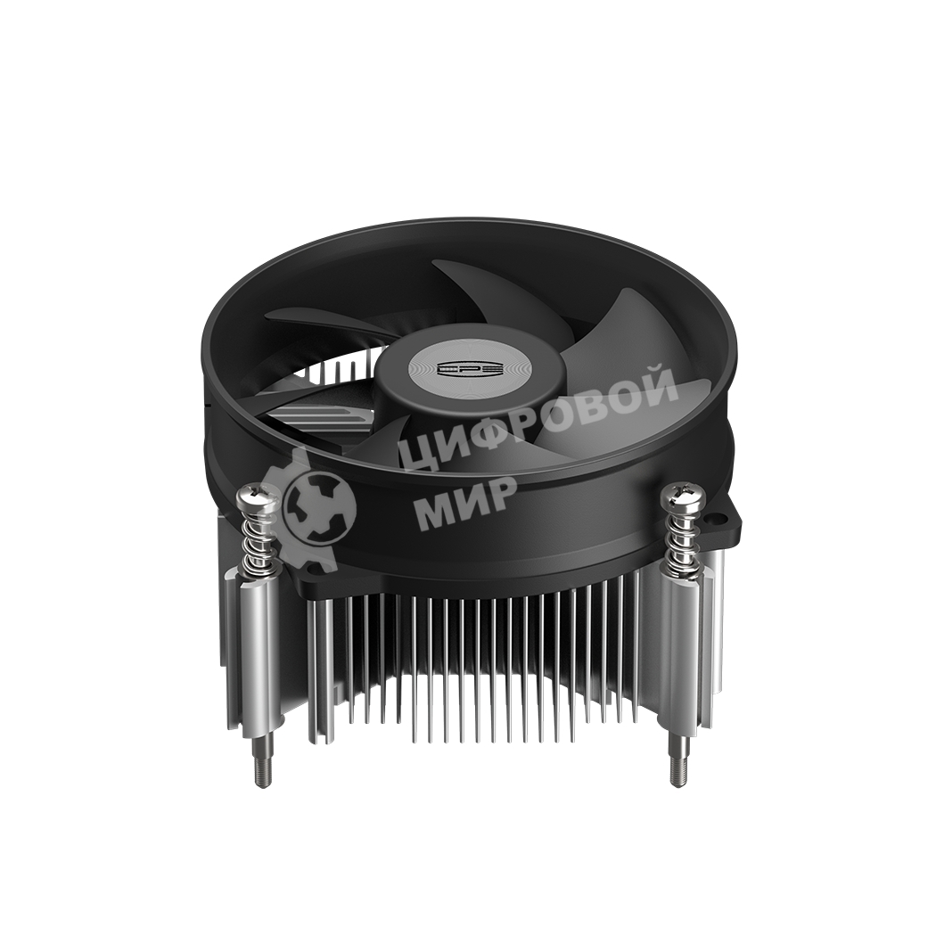 Кулер для процессора PCCooler R95S-I черный 92мм алюминий 2600rpm 31.1db 4-pin 95W